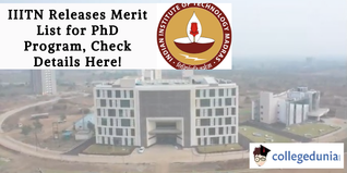 IIITN Releases Merit List for PhD Program, Check Details Here!